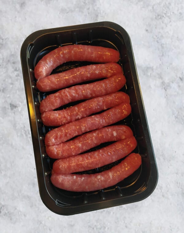 Longaniza (salchicha) de cerdo de Gesalaga Okelan