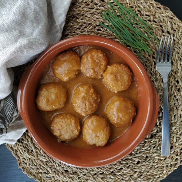 Albóndigas en salsa de verduras de Gesalaga