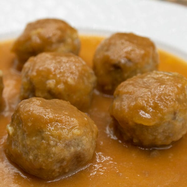 Albóndigas en salsa de verduras de Gesalaga