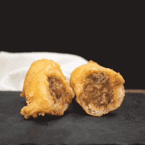 Bola de carne en tempura de Croqueta y Presumida