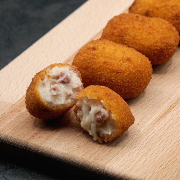 Croqueta y Presumida de jamón