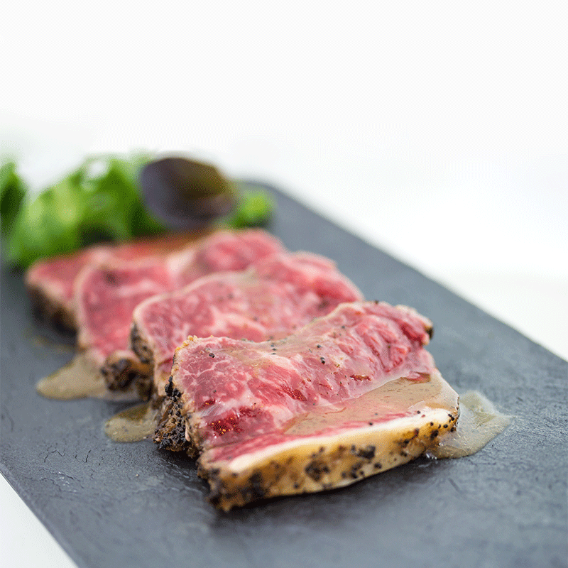 Tataki de chuleta premium de Okelan