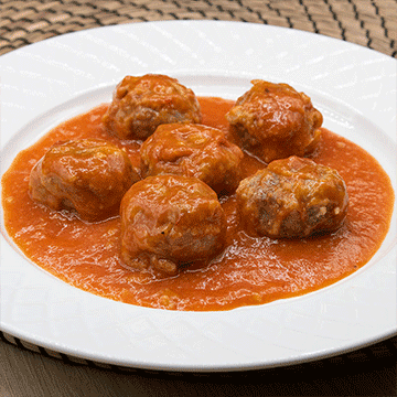 Albóndigas con tomate de Gesalaga