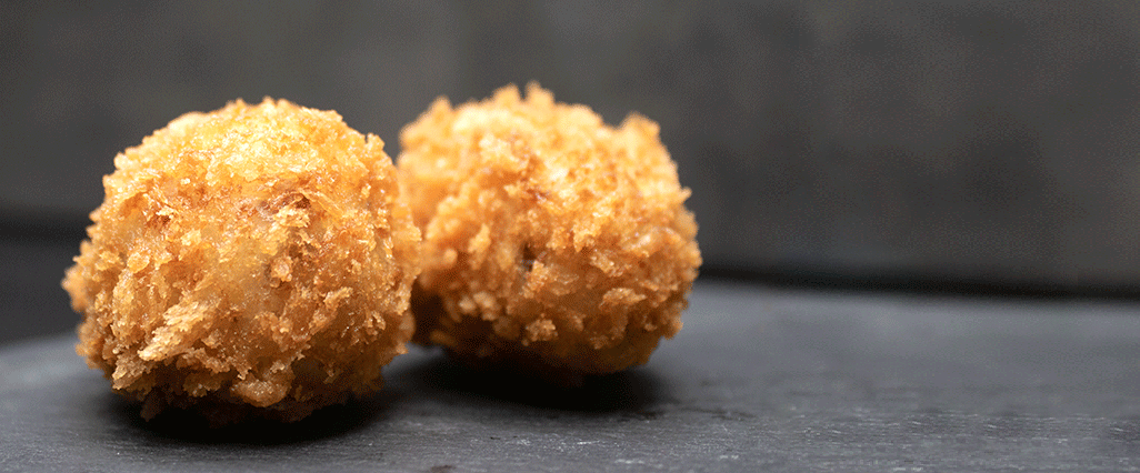 Croqueta de jamón ibérico de la Colección Cremosa de Croqueta y Presumida