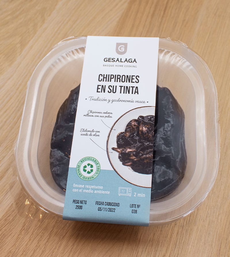 Packaging de Gesalaga Home Cooking