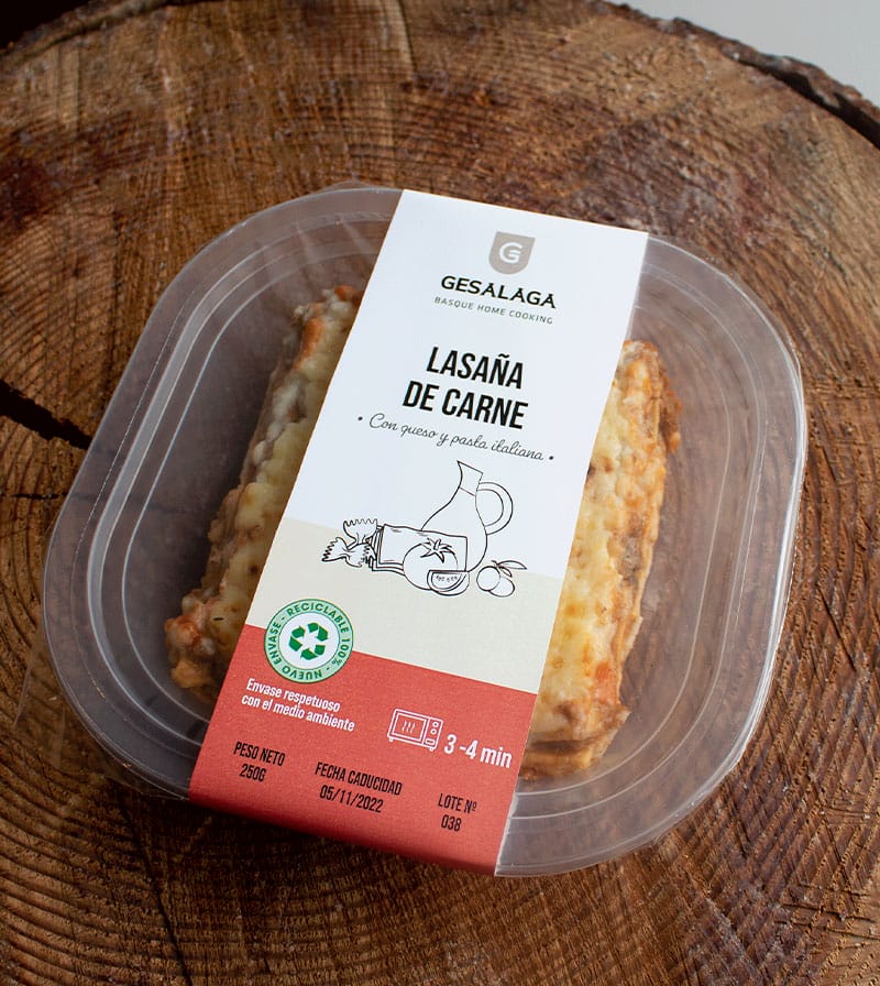 Packaging de Gesalaga Home Cooking