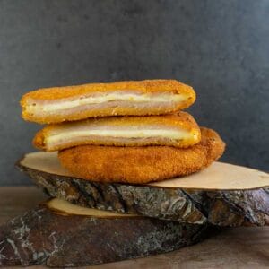 Cachopín de lomo de cerdo y queso de Croqueta y Presumida