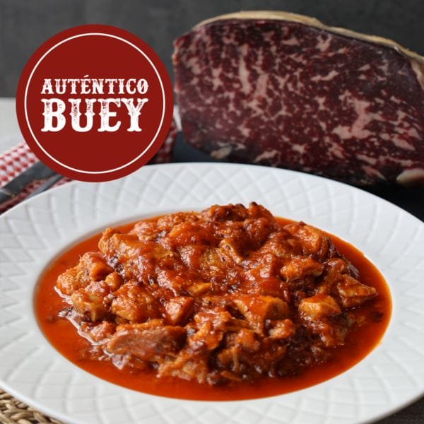 Callos de Buey Okelan con Cecina de Buey de Gesalaga