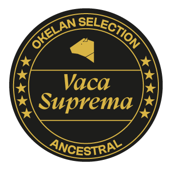 Etiqueta Vaca Supremo - Carnes Okelan